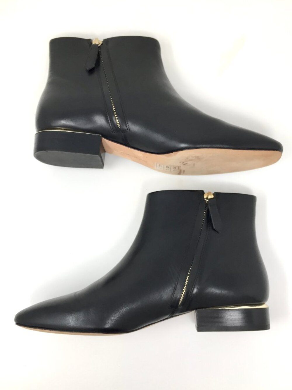 Pour La Victoire Women's US 9 Black Leather Ankle Boot Biker Moto Chic Rocker
